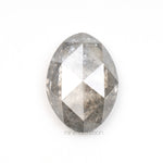 1.56 CT, 9.6 X 6.9 MM | Salt And Pepper Oval Cut Diamond - Minimal Carbon