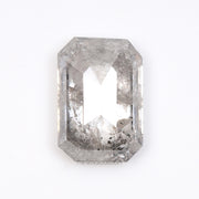 1.94 CT, 9.1 X 6.2 MM | Salt And Pepper Emerald Cut Diamond - Minimal Carbon