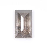 2.15 CT, 9.3 X 5.9 MM | Salt And Pepper Baguette Cut Diamond - Minimal Carbon