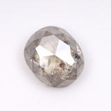 1.81 CT, 7.3 X 6.3 MM | Salt And Pepper Cushion Cut Diamond - Minimal Carbon
