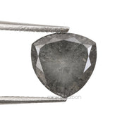 1.21 CT, 6.7 X 6.7 MM | Salt And Pepper Trillion Cut Diamond - Minimal Carbon