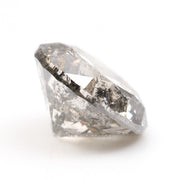 1.02 CT, 6.2 MM | Salt And Pepper Round Brilliant Cut Diamond - Minimal Carbon