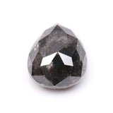 1.51 CT, 7.1 X 6.1 MM | Salt And Pepper Pear Cut Diamond - Minimal Carbon