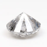 0.97 CT, 6.1 MM | Salt And Pepper Round Brilliant Cut Diamond - Minimal Carbon