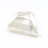 1.39 CT, 8.6 X 7.6 MM | Salt And Pepper Kite Cut Diamond - Minimal Carbon