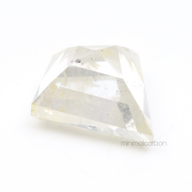 1.39 CT, 8.6 X 7.6 MM | Salt And Pepper Kite Cut Diamond - Minimal Carbon