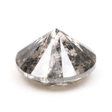 1.02 CT, 6.2 MM | Salt And Pepper Round Brilliant Cut Diamond - Minimal Carbon