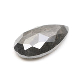 5.72 CT, 15.8 X 9.0 MM | Salt And Pepper Pear Cut Diamond - Minimal Carbon