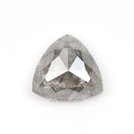 1.23 CT, 6.7 X 6.9 MM | Salt And Pepper Trillion Cut Diamond - Minimal Carbon