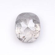 2.05 CT, 7.6 X 6.6 MM | Salt And Pepper Cushion Cut Diamond - Minimal Carbon