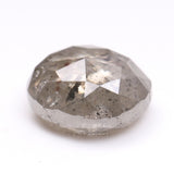 1.81 CT, 7.3 X 6.3 MM | Salt And Pepper Cushion Cut Diamond - Minimal Carbon