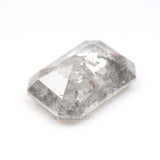 1.94 CT, 9.1 X 6.2 MM | Salt And Pepper Emerald Cut Diamond - Minimal Carbon