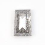 1.26 CT, 6.8 X 4.6 MM | Salt And Pepper Tapered Baguette Cut Diamond - Minimal Carbon