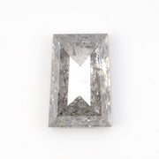 1.26 CT, 6.8 X 4.6 MM | Salt And Pepper Tapered Baguette Cut Diamond - Minimal Carbon
