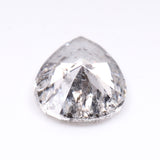 0.93 CT, 8.0 X 6.2 MM | Salt And Pepper Pear Cut Diamond - Minimal Carbon