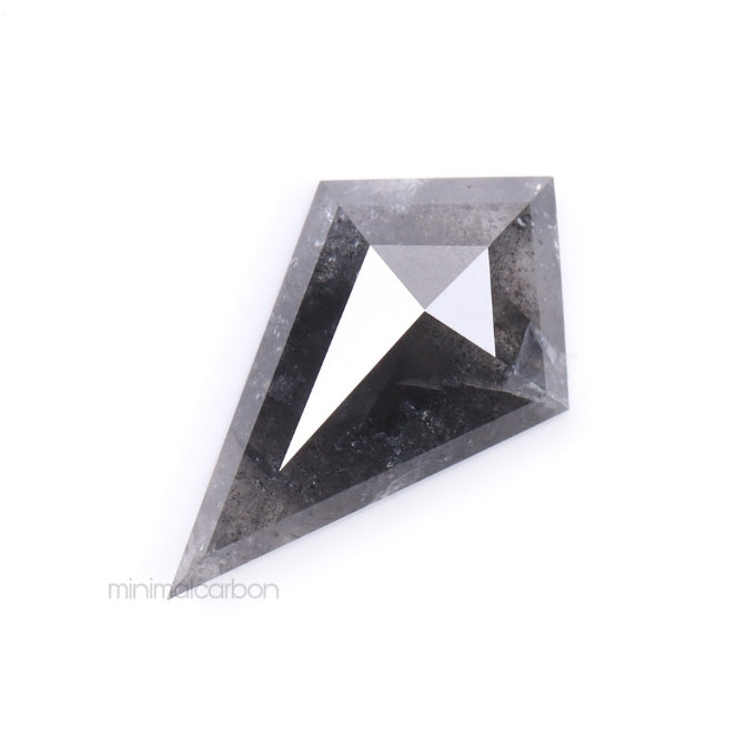 1.79 CT Kite Cut Natural Loose Salt And Pepper Diamond