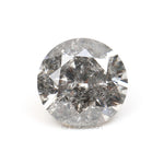 1.08 CT, 6.5 MM | Salt And Pepper Round Brilliant Cut Diamond - Minimal Carbon