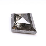 4.05 CT, 13.1 X 11.0 MM | Salt And Pepper Kite Cut Diamond - Minimal Carbon