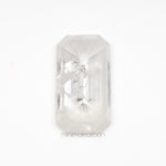 1.80 CT, 11.0 X 6.1 MM | Salt And Pepper Emerald Cut Diamond - Minimal Carbon