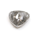 1.23 CT, 6.7 X 6.9 MM | Salt And Pepper Trillion Cut Diamond - Minimal Carbon