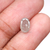 1.73 CT, 8.3 X 5.5 MM | Salt And Pepper Oval Cut Diamond - Minimal Carbon