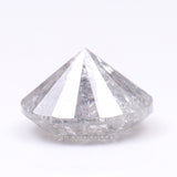 1.54 CT, 7.2 MM | Salt And Pepper Round Brilliant Cut Diamond - Minimal Carbon