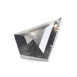 1.58 CT, 11.5 X 8.9 MM | Salt And Pepper Kite Cut Diamond - Minimal Carbon