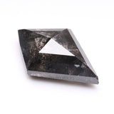 3.77 CT, 11.3 X 7.6 MM | Salt And Pepper Kite  Cut Diamond - Minimal Carbon