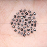 1 CT, 2.0 X 1.5 MM | Salt And Pepper Baguette Cut Diamond