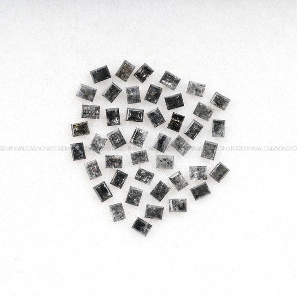 1 CT, 2.0 X 1.5 MM | Salt And Pepper Baguette Cut Diamond