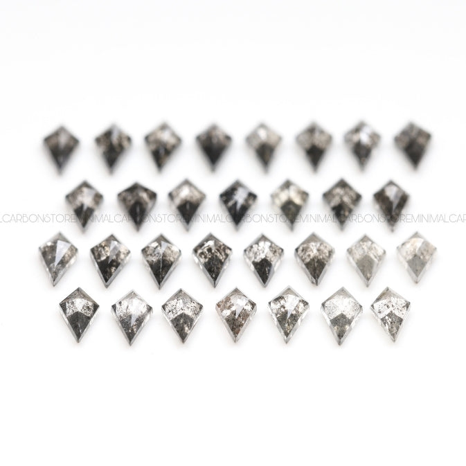 1 CT, 4.0 X 2.0 MM | Salt And Pepper Kite Cut Diamond