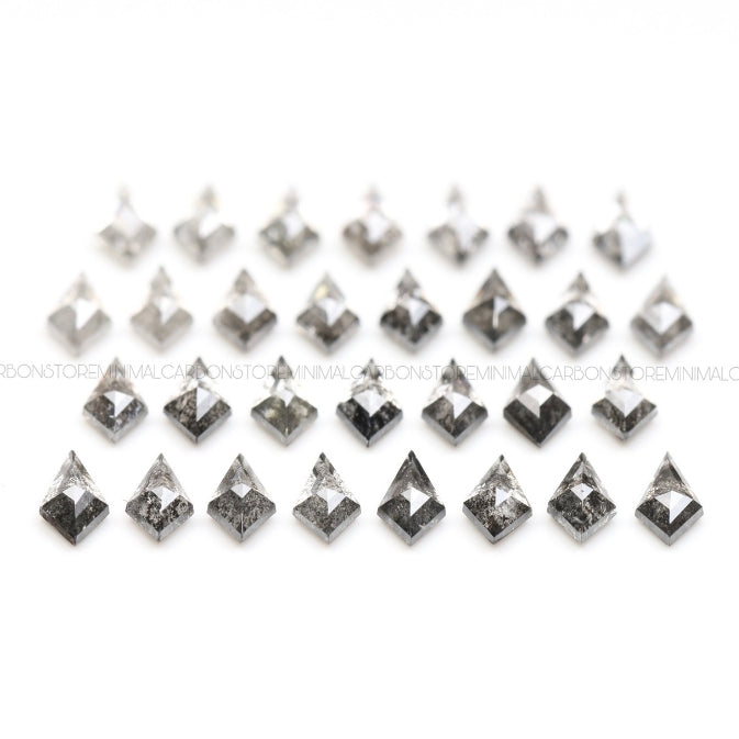 1 CT, 4.0 X 2.0 MM | Salt And Pepper Kite Cut Diamond