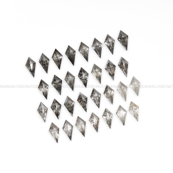 1 CT, 4.0 X 2.0 MM | Salt And Pepper Kite Cut Diamond