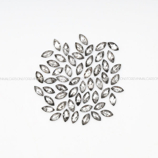 1 CT Salt And Pepper Marquise Cut Diamond
