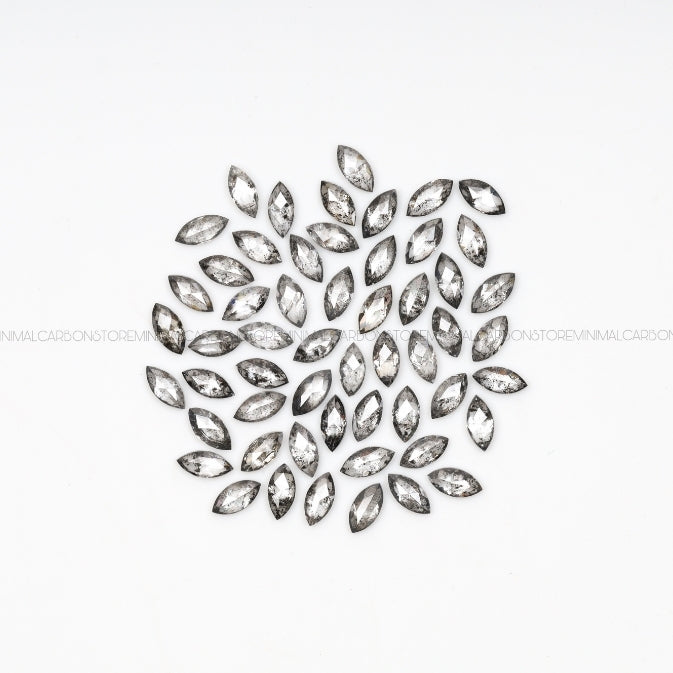 1 CT Salt And Pepper Marquise Cut Diamond