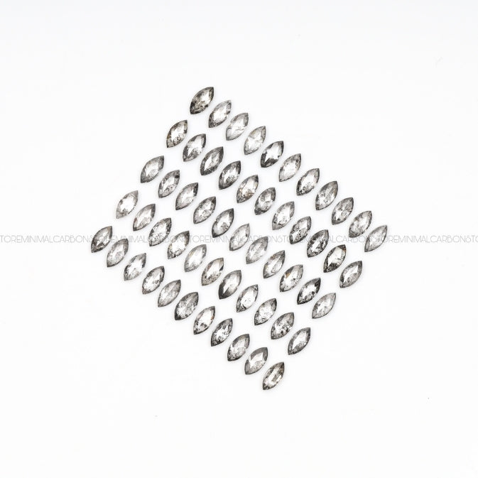 1 CT Salt And Pepper Marquise Cut Diamond