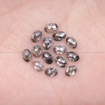 Load image into Gallery viewer, 1 CT, 3.0 X 2.0 MM | Salt And Pepper Oval Cut Diamond
