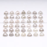 1.0 CT, 3.0 MM | Salt And Pepper Trillion Cut Diamond