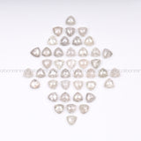 1.0 CT, 3.0 MM | Salt And Pepper Trillion Cut Diamond