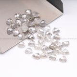 1.0 CT, 3.0 MM | Salt And Pepper Trillion Cut Diamond