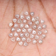 1.0 CT, 3.0 MM | Salt And Pepper Trillion Cut Diamond