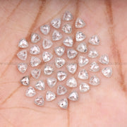 1.0 CT, 3.0 MM | Salt And Pepper Trillion Cut Diamond