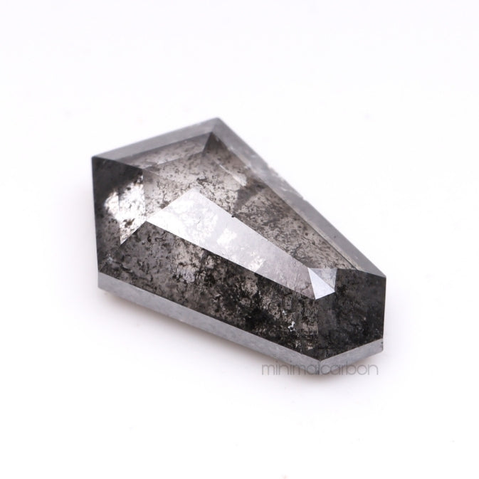 1.06 CT, 8.8 X 5.4 MM | Salt And Pepper Shield Cut Diamond