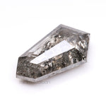 Load image into Gallery viewer, 1.28 CT, 9.5 X 5.3 MM | Salt And Pepper Shield Cut Diamond
