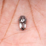 Load image into Gallery viewer, 1.09 CT, 8.8 X 4.8 MM | Salt And Pepper Shield Cut Diamond
