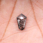 Load image into Gallery viewer, 1.06 CT, 8.8 X 5.4 MM | Salt And Pepper Shield Cut Diamond
