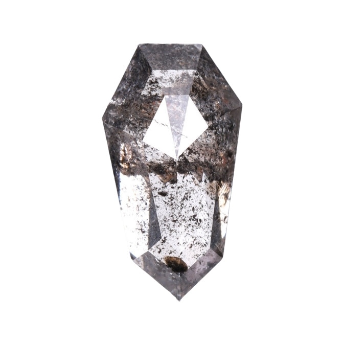 1.09 CT, 8.8 X 4.8 MM | Salt And Pepper Shield Cut Diamond