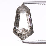 Load image into Gallery viewer, 1.28 CT, 9.5 X 5.3 MM | Salt And Pepper Shield Cut Diamond
