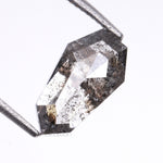 Load image into Gallery viewer, 1.09 CT, 8.8 X 4.8 MM | Salt And Pepper Shield Cut Diamond
