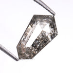 Load image into Gallery viewer, 1.28 CT, 9.5 X 5.3 MM | Salt And Pepper Shield Cut Diamond
